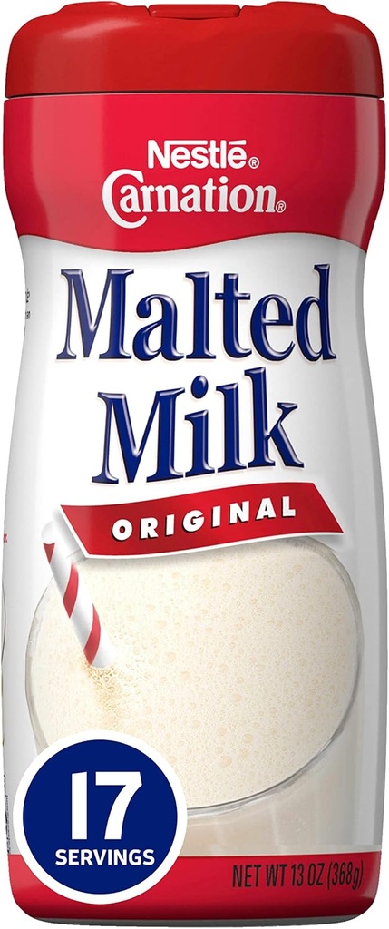 CARNATION Leche Malteada Orig 6x13oz US